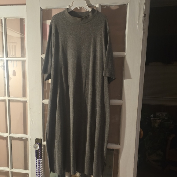 ASOS Dresses & Skirts - ASOS Charcoal Long Sleeve Dress